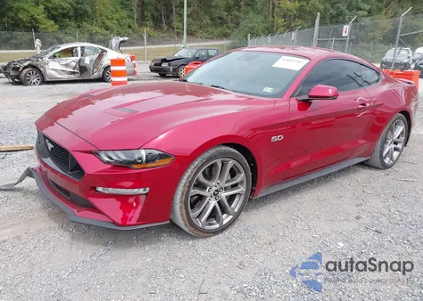 2021 Ford Mustang Gt Premium Fastback из США, поврежденный, VIN 1FA6P8CF4M5154777